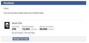 Death Cafe facebook page - thank you Megan Mooney!