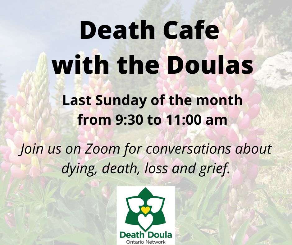 Online Death Cafe with the Doulas EST