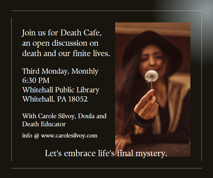 Whitehall PA Death Cafe at The Library