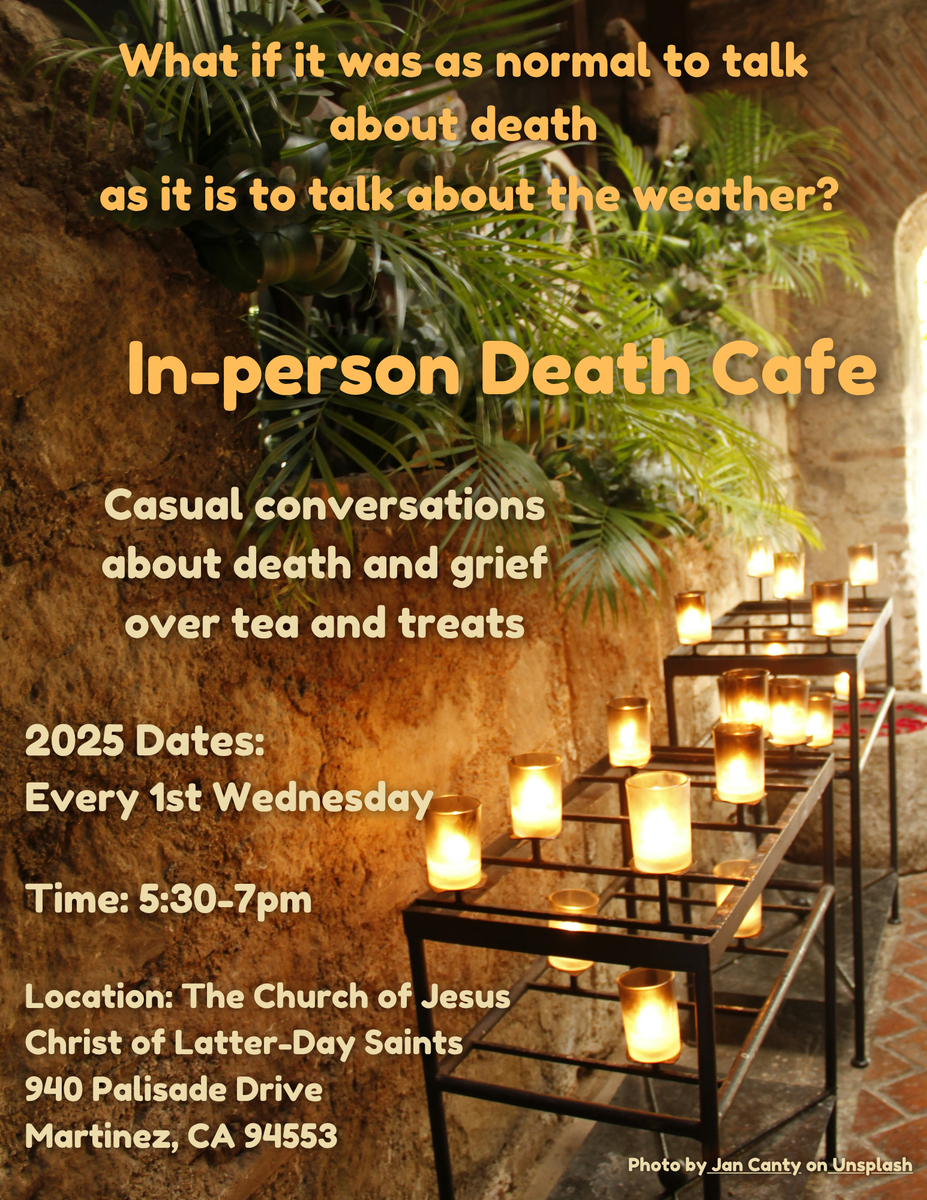 In-Person Death Cafe - Martinez