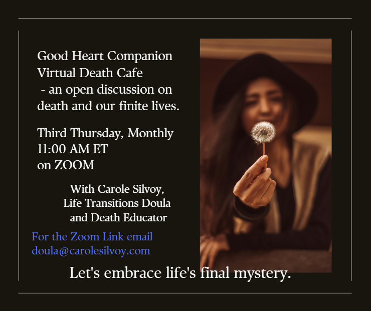 Good Heart Companion Virtual Death Cafe
