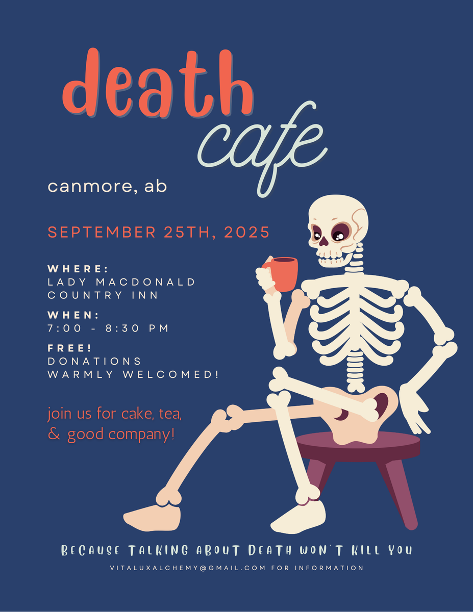 September Death Cafe Bow Valley Canmore, AB
